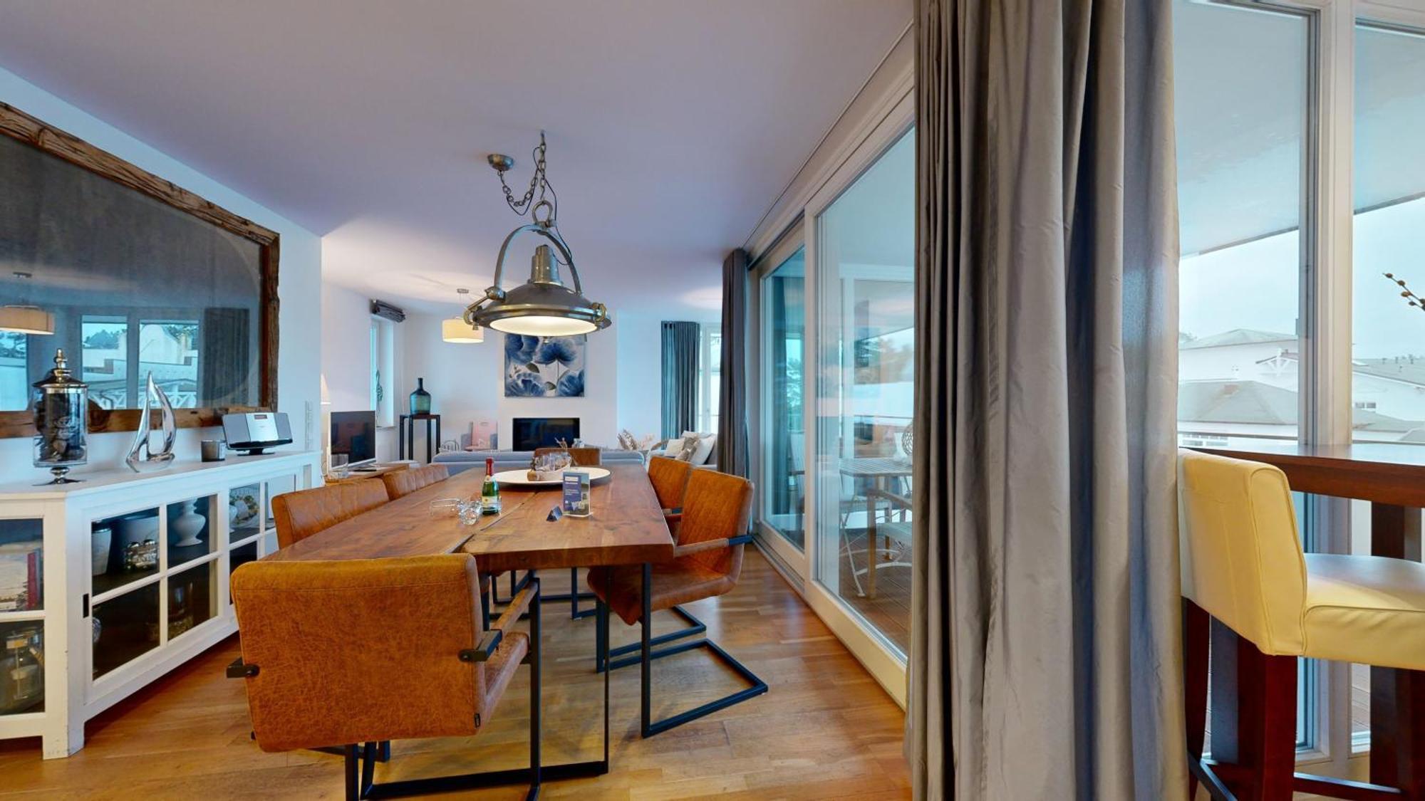 Strandnahe Fewos Mit Terrasse Oder Dachterrasse, Strandhaus Seeblick, Binz Luaran gambar