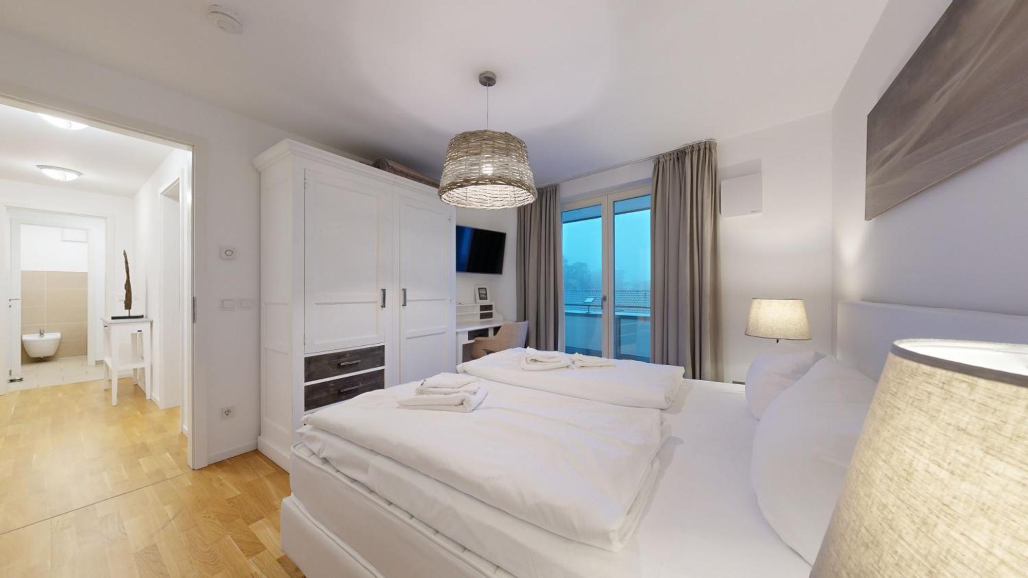Strandnahe Fewos Mit Terrasse Oder Dachterrasse, Strandhaus Seeblick, Binz Luaran gambar