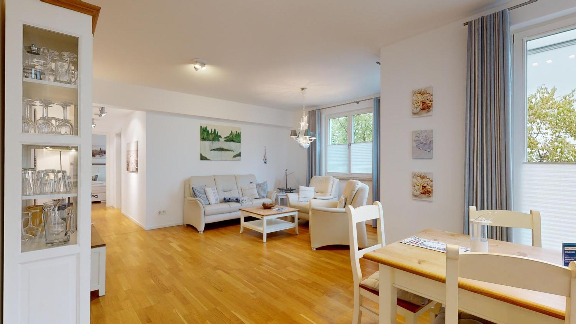 Strandnahe Fewos Mit Terrasse Oder Dachterrasse, Strandhaus Seeblick, Binz Luaran gambar